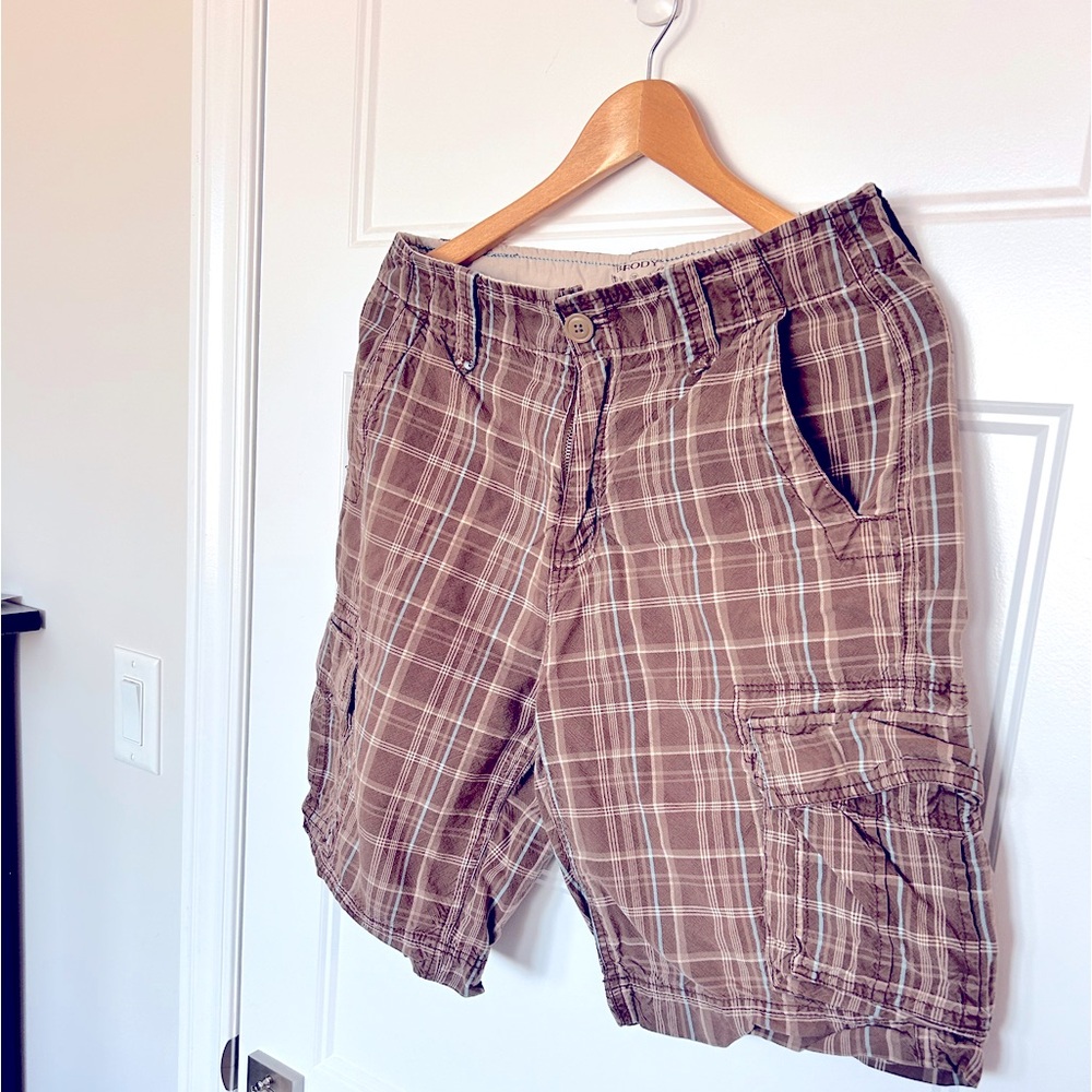 Brody Plaid Shorts Size 30